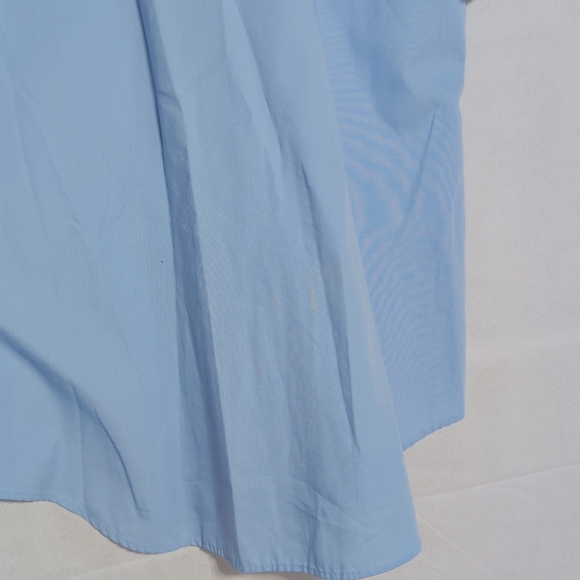 Pilot Uniform Men's Blue Short Sleeve Shirt The Aviator By Van Husen - Picture 4 of 6